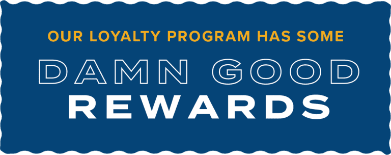 Blue Biscuit Belly rewards program banner