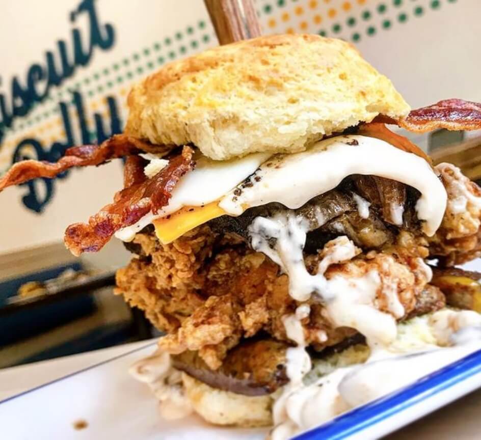 Southern Fare with a Twist Biscuit Belly